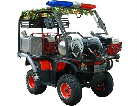 消（xiāo）防摩托車